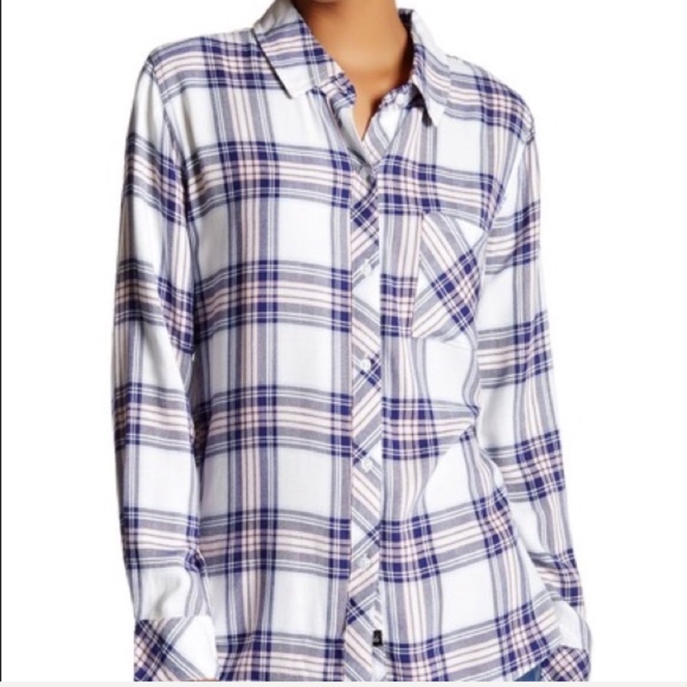 Rails Plaid Soft Flannel Top - image 2